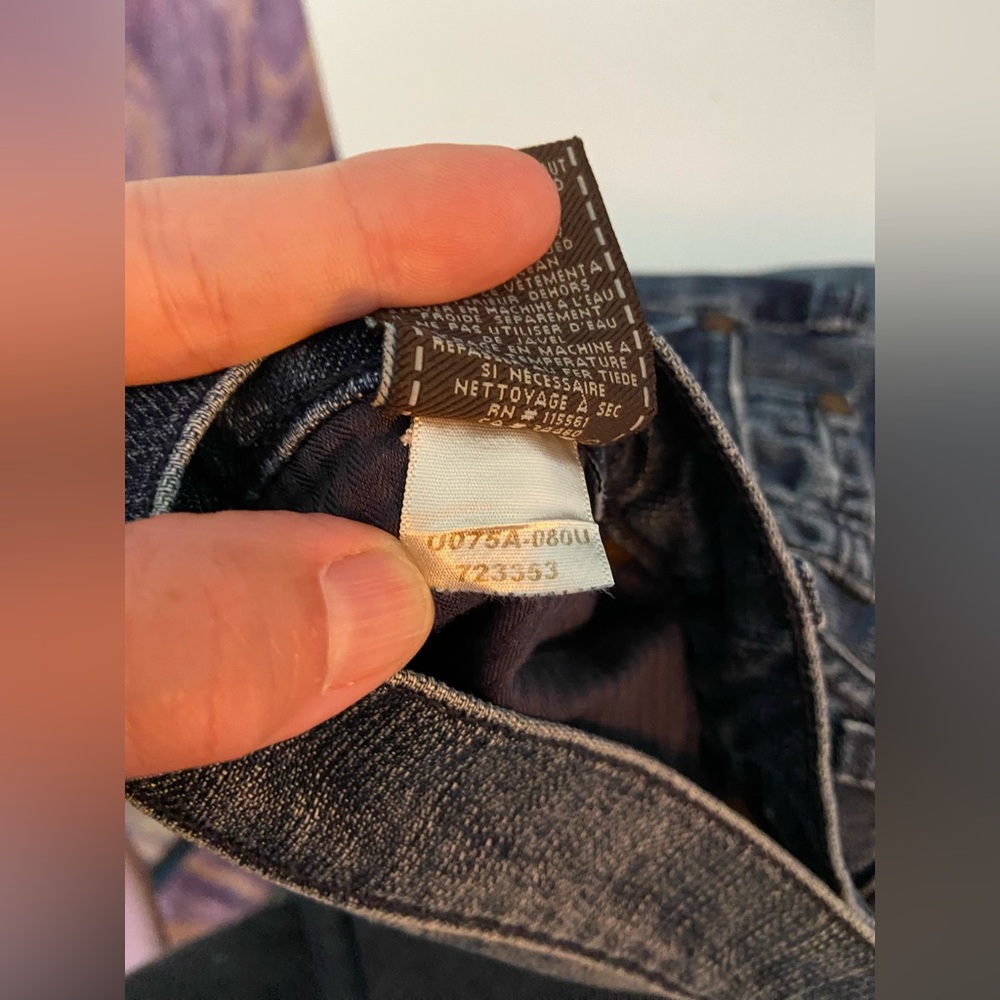 🟠 WOMENS 7 FOR ALL MANKIND RHINESTONE SPARKLE POCKET - WORN TWICE 🟠 - Picture 10 of 10